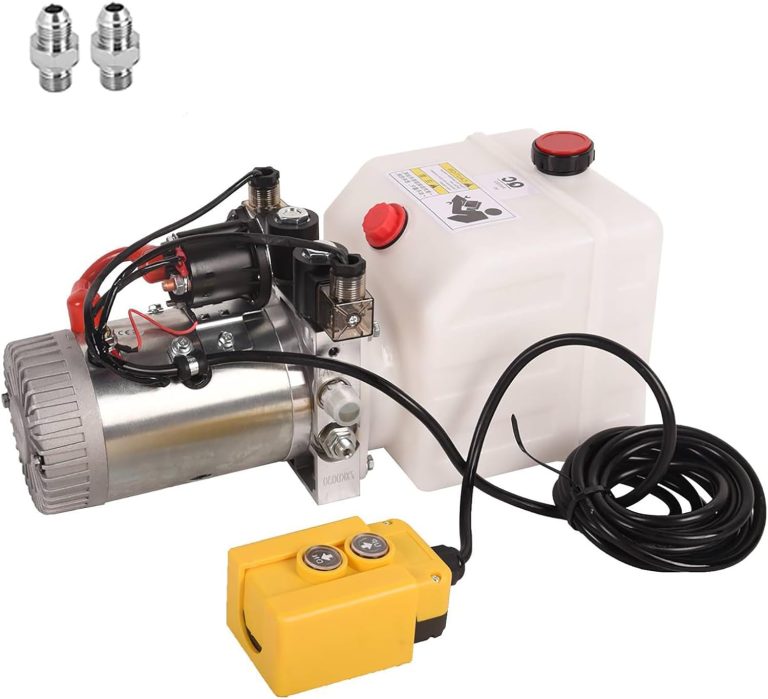 Single stage hydraulic pump 12 volt dc hydraulic pump